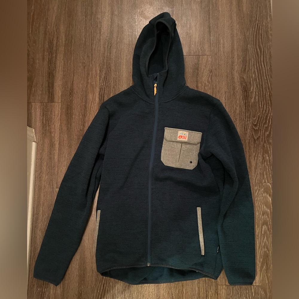 Men’s Picture Organic full zip fleece - size large